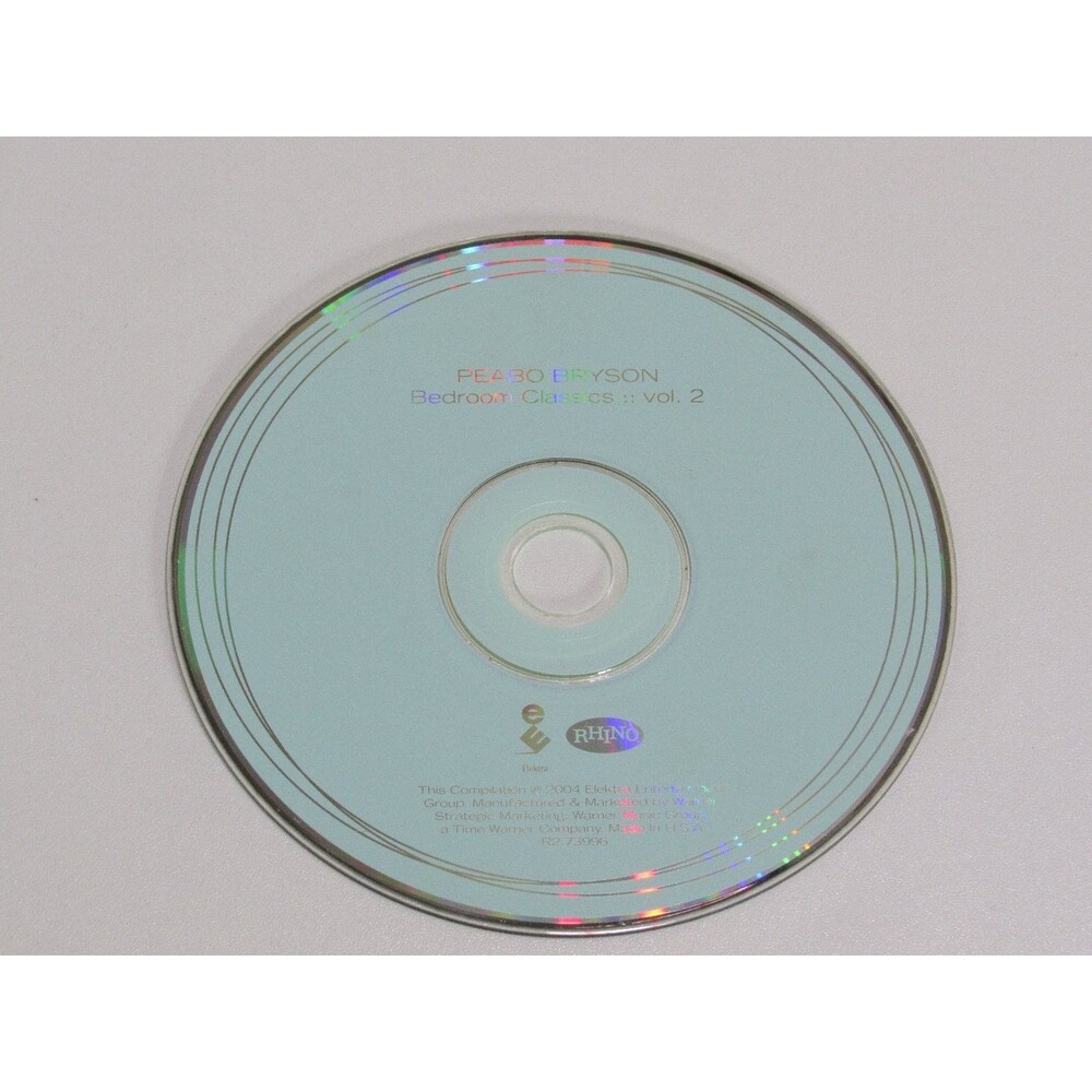 Peabo Bryson – Bedroom Classics Vol. 2 CD 2004 R&B Soul Elektra Rhino
